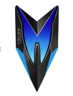 Harrows 100 Micron Velos Flights Set- Blue/Orange 